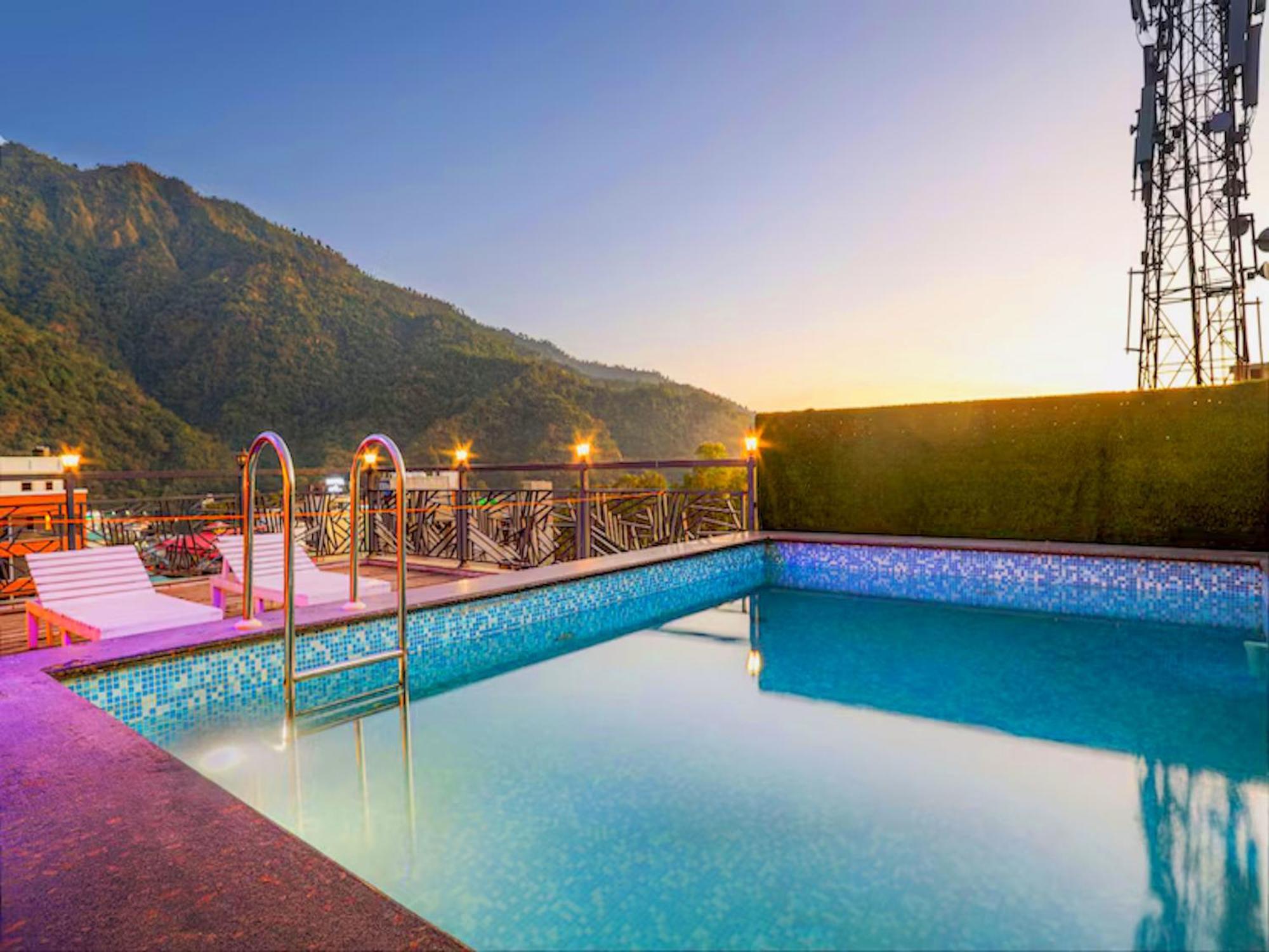 La Riqueza Pride Inn Tapovan # Swimming Pool With Mountain View # Free Parking Rishikesh Exterior photo